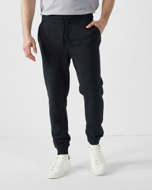 Jott Pantalon De Sport En Coton Noir Achille