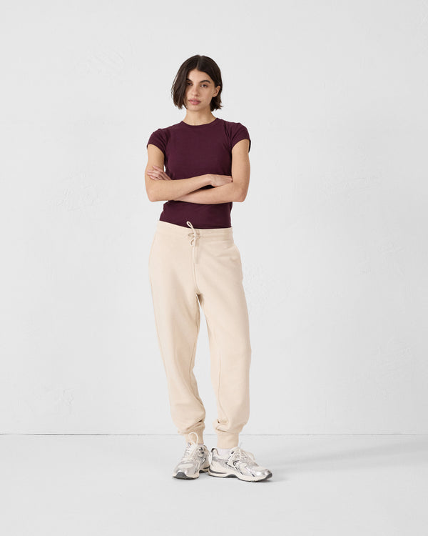 jott Pantalon de sport en coton Sable Iris