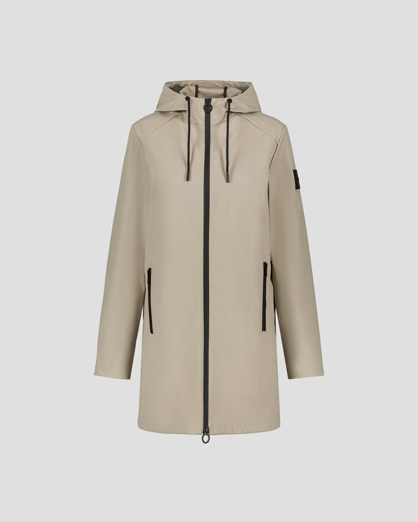 Jott Parka Mi-longue Légère Beige Erika