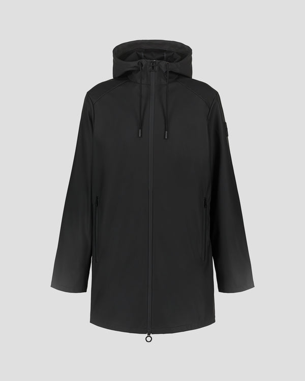 Jott Parka Mi-longue Légère Noir Chester