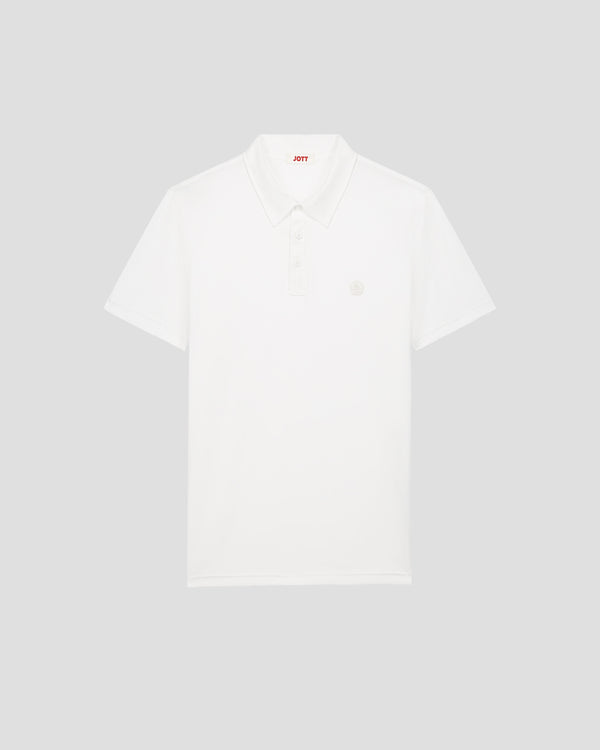 Jott Polo En Coton Biologique Blanc Lavan