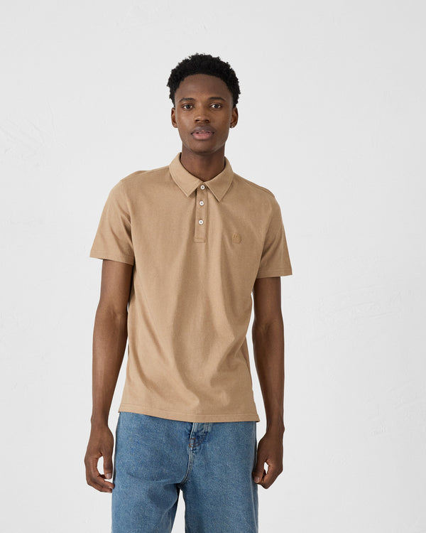 Jott Polo En Coton Biologique Fauve Lavan