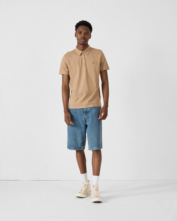 jott Polo en coton biologique Fauve Lavan