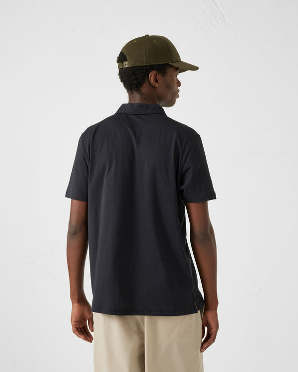 Jott Polo En Coton Biologique Noir Lavan