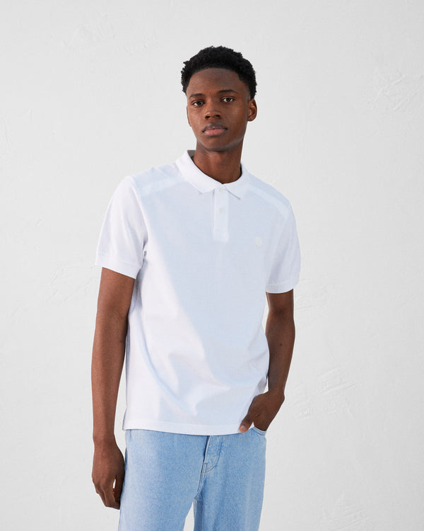 Jott Polo En Coton Blanc Alvaro