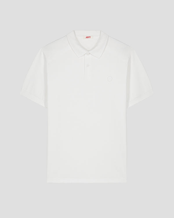 Jott Polo En Coton Blanc Alvaro