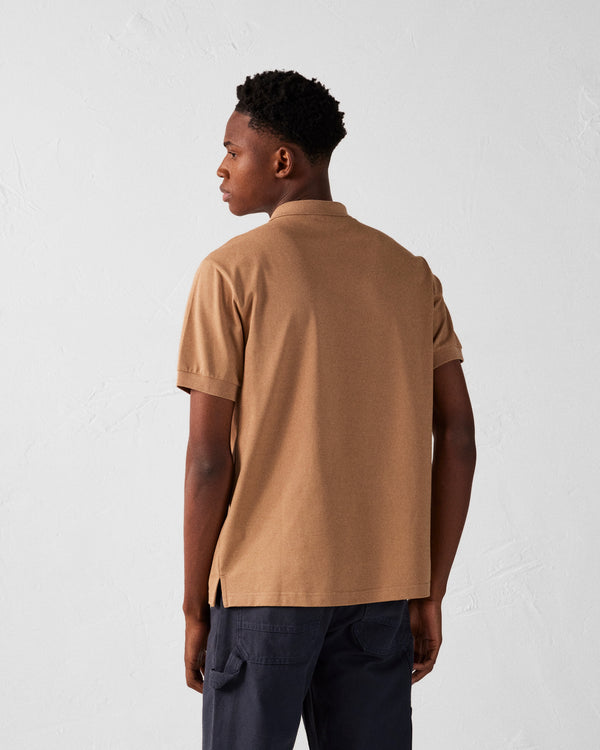 Jott Polo En Coton Fauve Alvaro