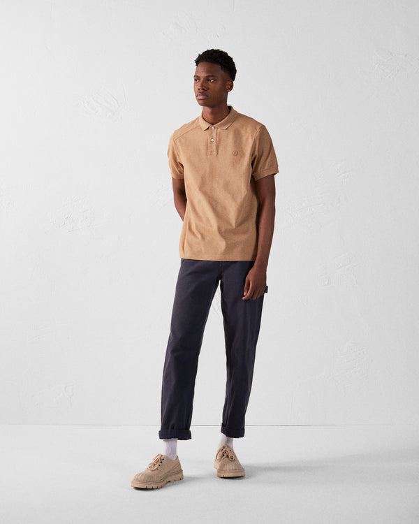Jott Polo En Coton Fauve Alvaro