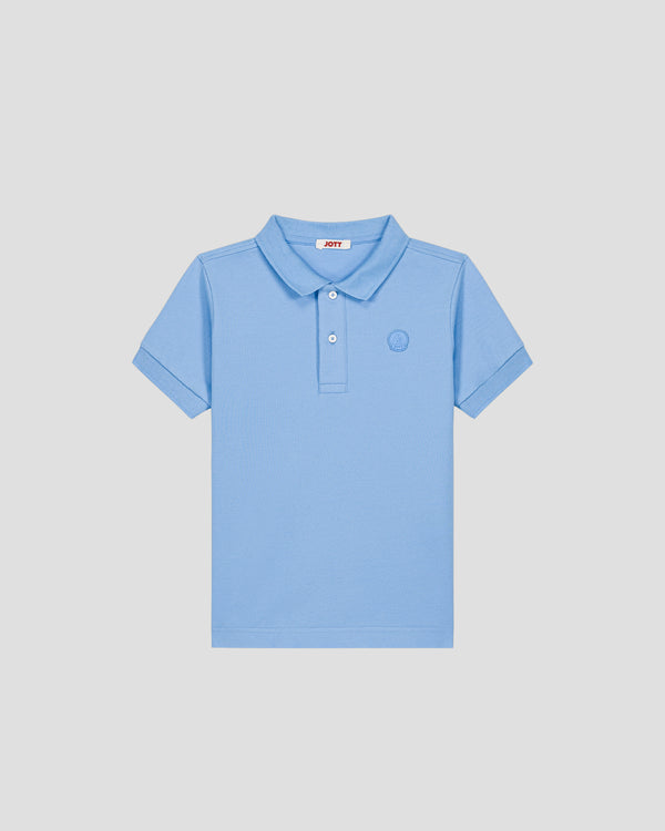Jott Polo Enfant Bleu Cristal Enzo