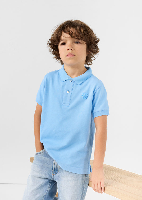 Jott Polo Enfant Bleu Cristal Enzo