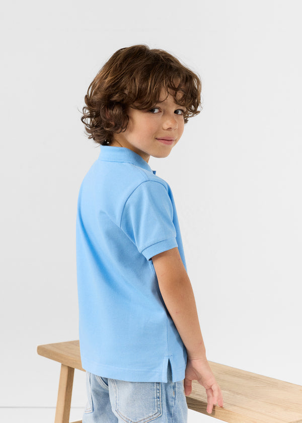 Jott Polo Enfant Bleu Cristal Enzo
