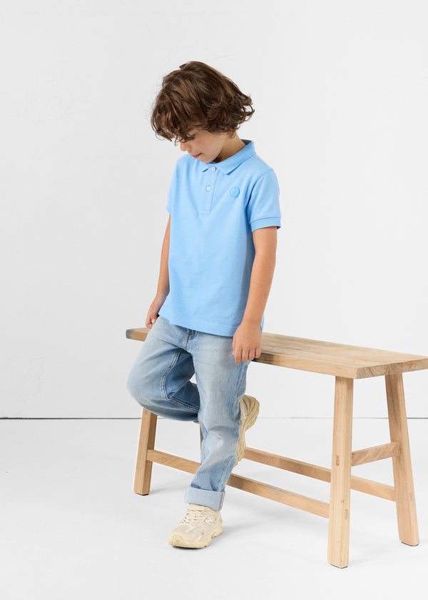 jott Polo enfant Bleu cristal Enzo