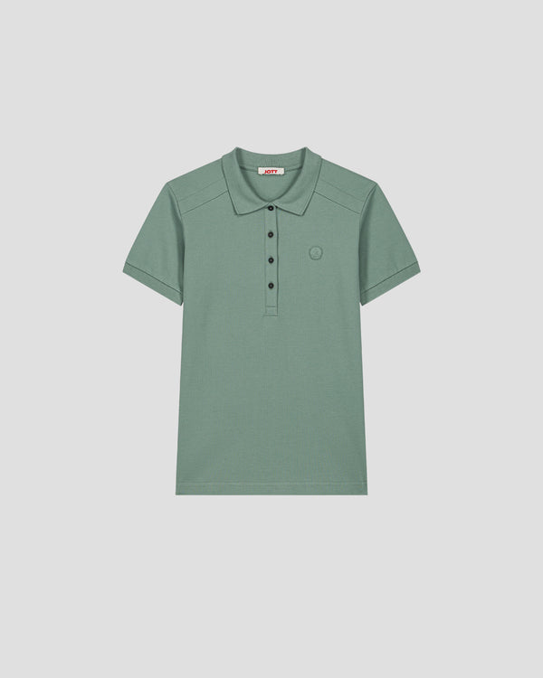 Jott Polo Femme Vert Minéral May