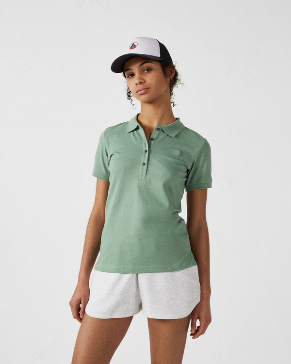Jott Polo Femme Vert Minéral May