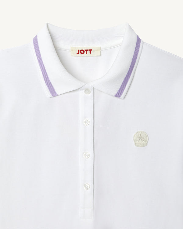 Jott Polo Stretch Blanc Gaia