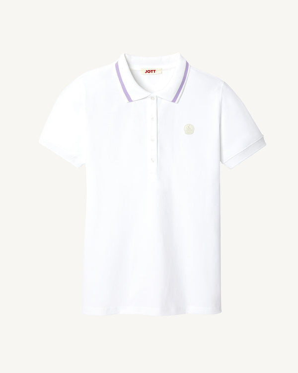 jott Polo stretch Blanc Gaia