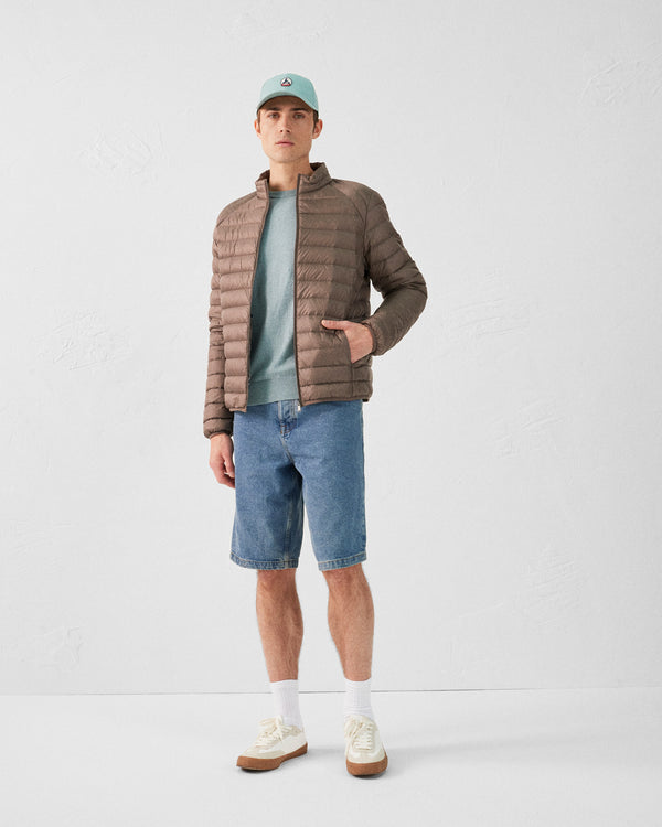 Jott Pull En Maille Col Rond Vert Minéral Hadrien