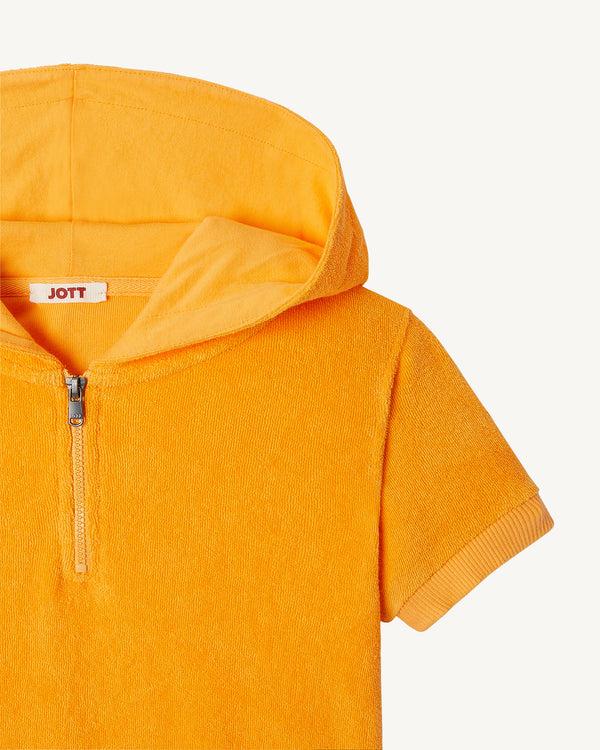 Jott Robe éponge à Capuche Abricot Enfant Mini