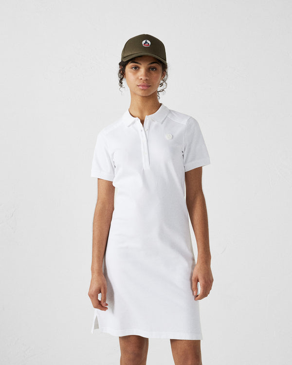 Jott Robe Polo Blanc Blondie