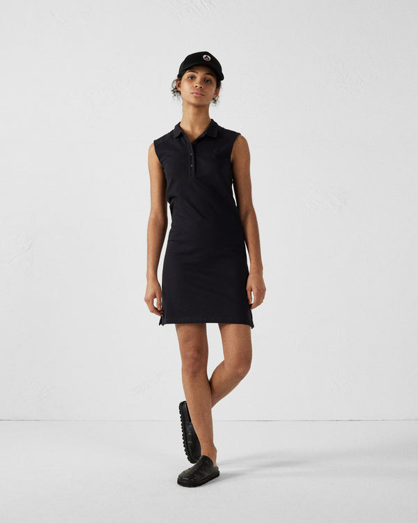 jott Robe polo sans manches Noir Tanger