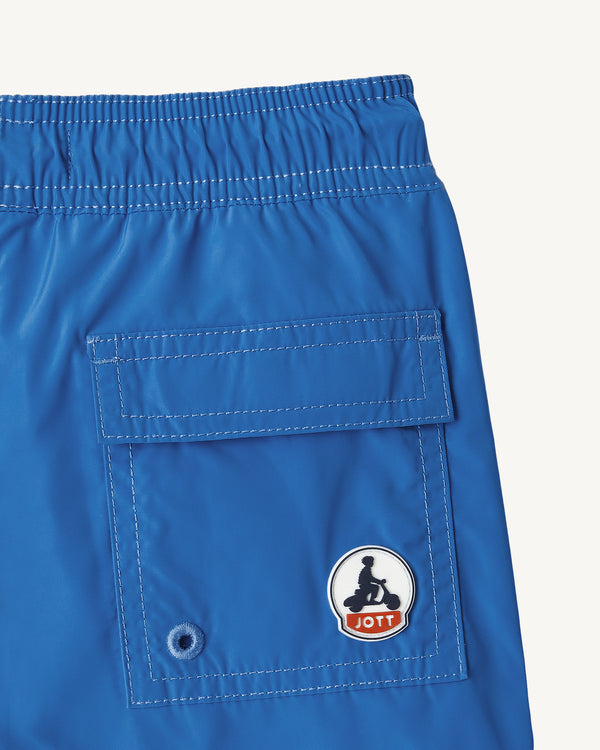 Jott Short De Bain Azur/Funday Blanc Enfant Cassis