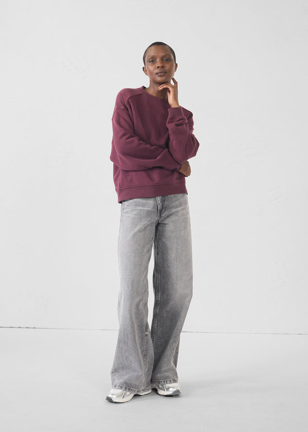 Jott Sweatshirt Cerise Noire Marlene