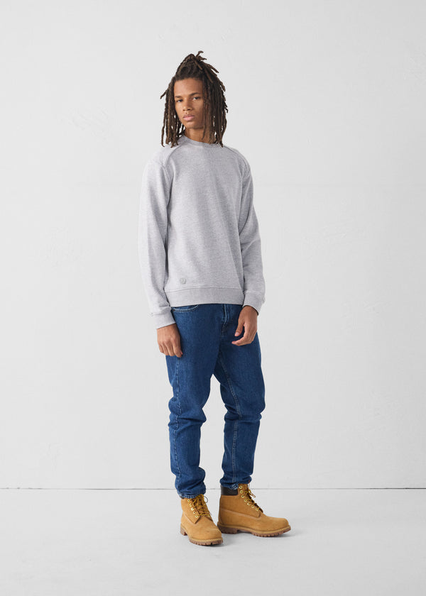 Jott Sweatshirt Gris Chine Robin