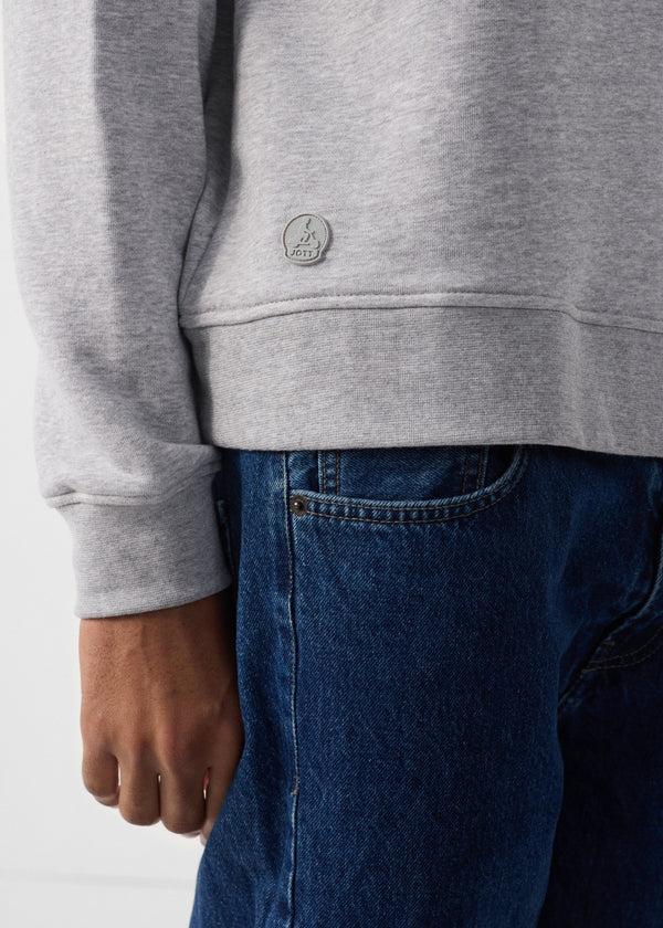 Jott Sweatshirt Gris Chine Robin