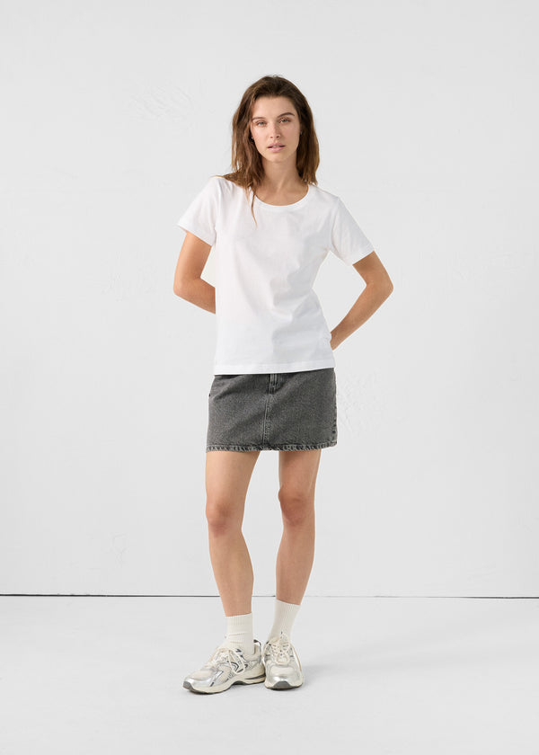 Jott T-Shirt à Col Rond Blanc Lucia