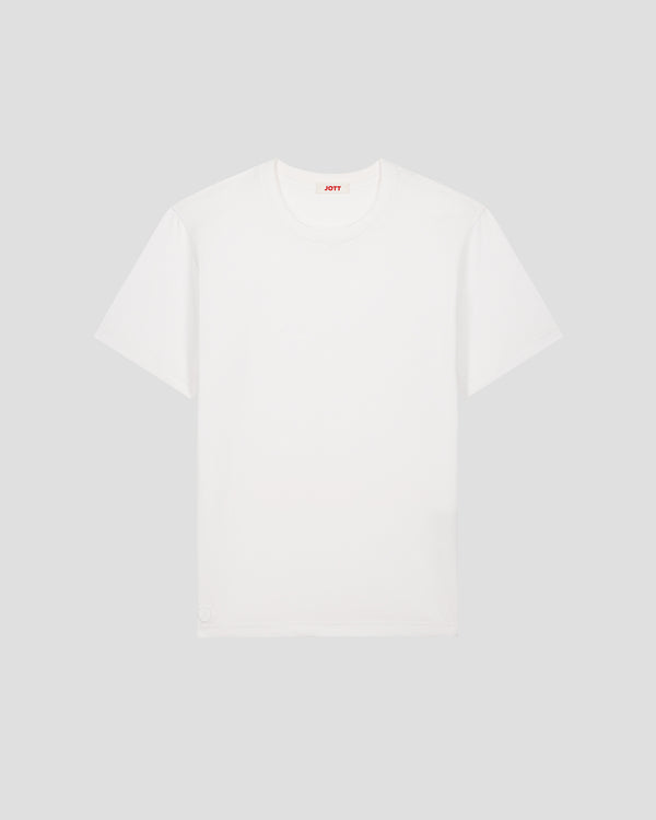 Jott T-Shirt à Col Rond Blanc Petro