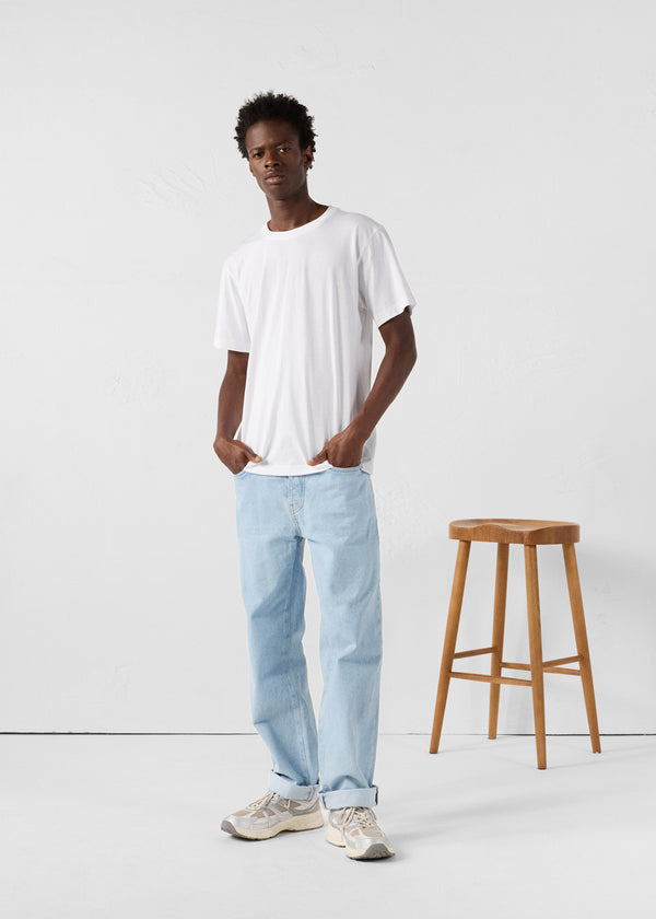 Jott T-Shirt à Col Rond Blanc Petro