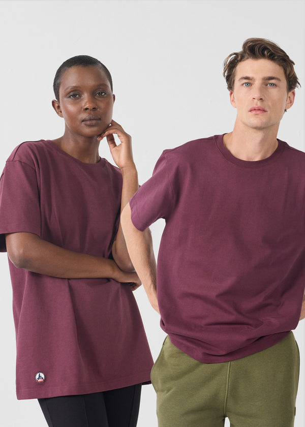 jott T-Shirt à col rond Cerise noire Andrea