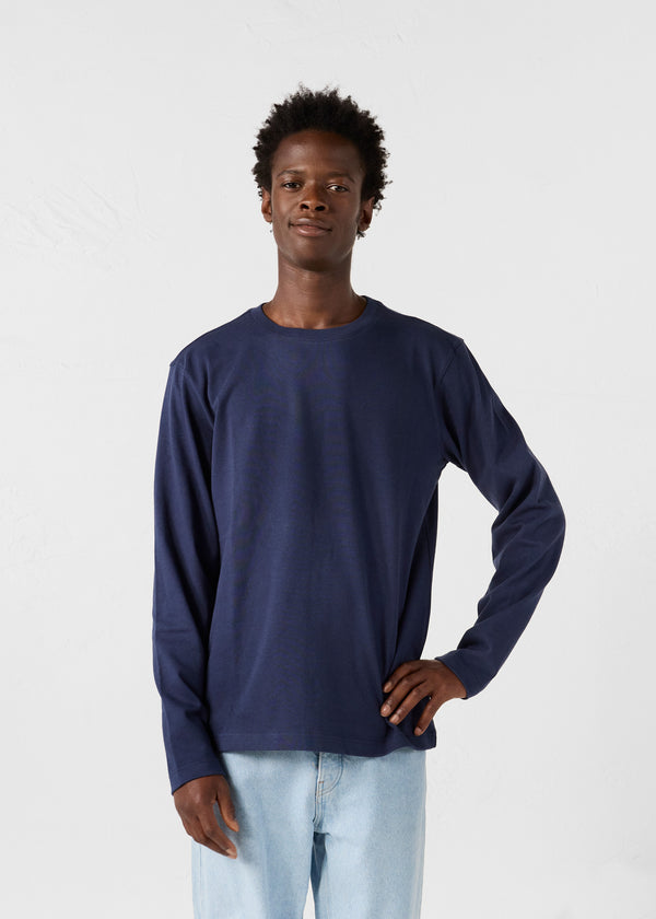 Jott T-Shirt à Col Rond Marine Emilio