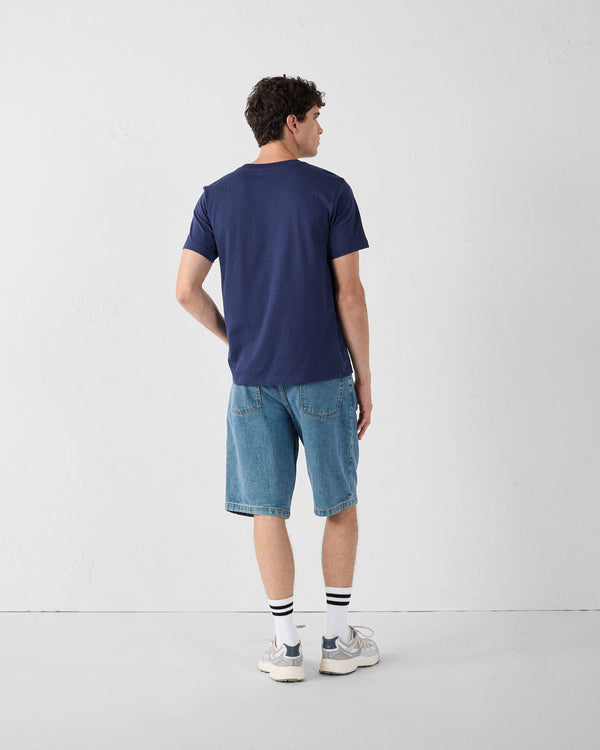 Jott T-Shirt à Col Rond Marine Petro