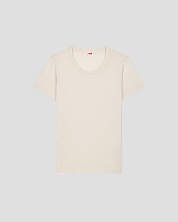 Jott T-Shirt à Col Rond Naturel Lucia