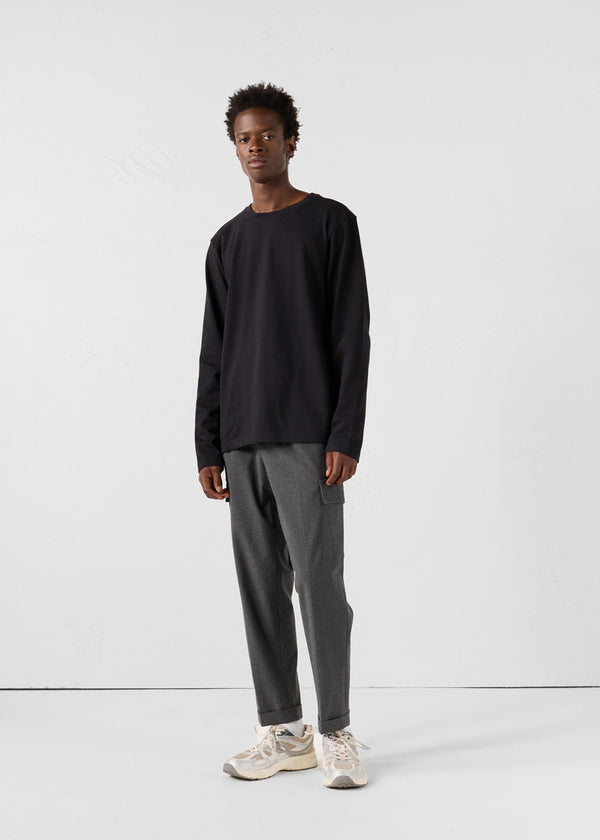 jott T-Shirt à col rond Noir Emilio