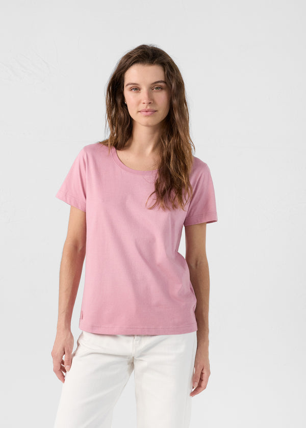 Jott T-Shirt à Col Rond Rose Antique Lucia