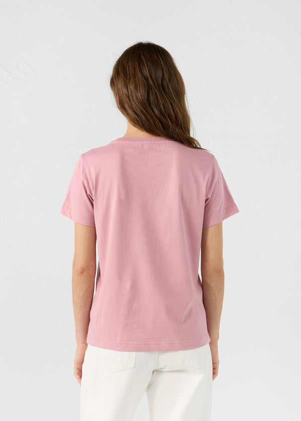 Jott T-Shirt à Col Rond Rose Antique Lucia