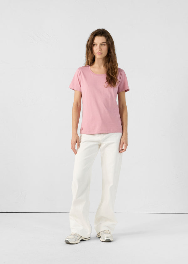 jott T-Shirt à col rond Rose antique Lucia