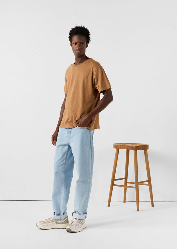 Jott T-Shirt à Col Rond Sucre Roux Petro