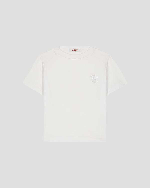Jott T-shirt Col Rond Enfant En Coton Blanc Prado