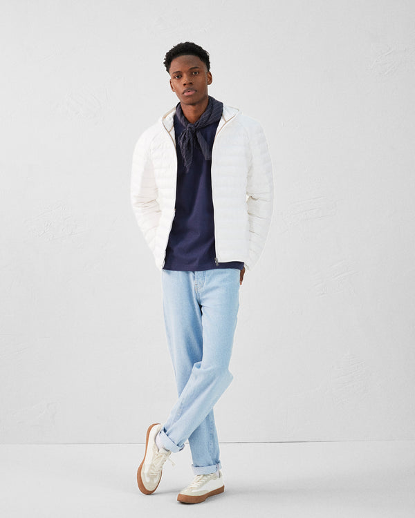 Jott T-shirt Col Rond Homme En Coton Marine Pedro