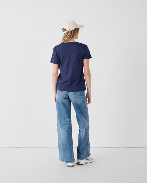 Jott T-Shirt Col V Marine Sofy