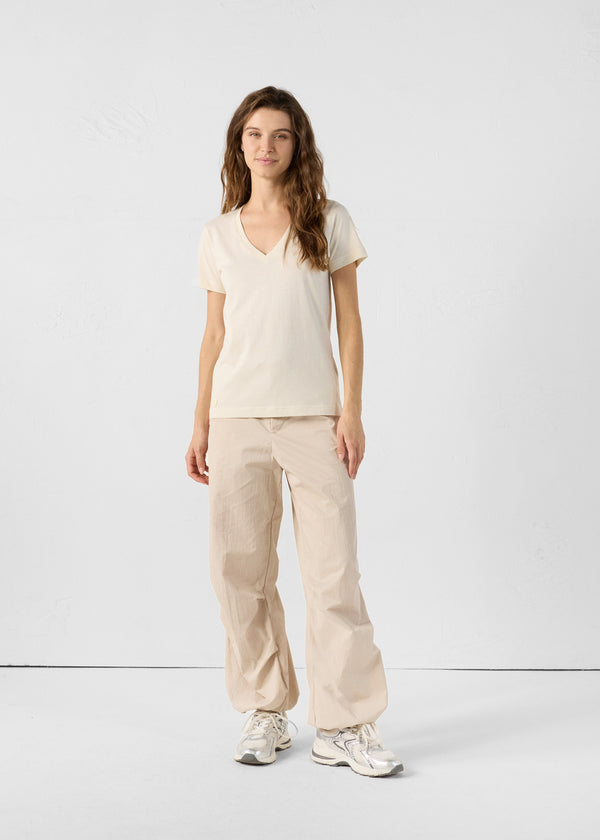 jott T-Shirt col V Naturel Sofy