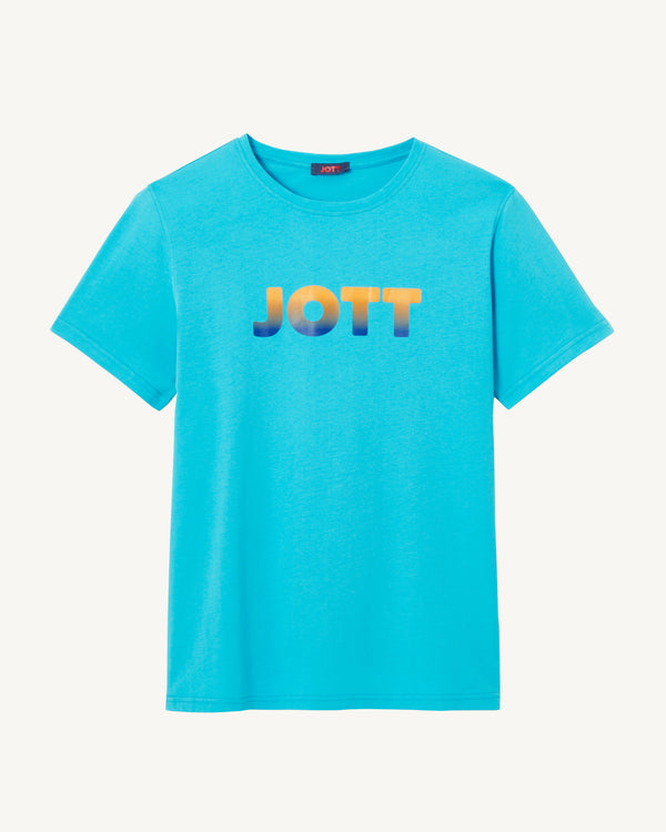 jott T-shirt en coton biologique Bleu ciel Pietro