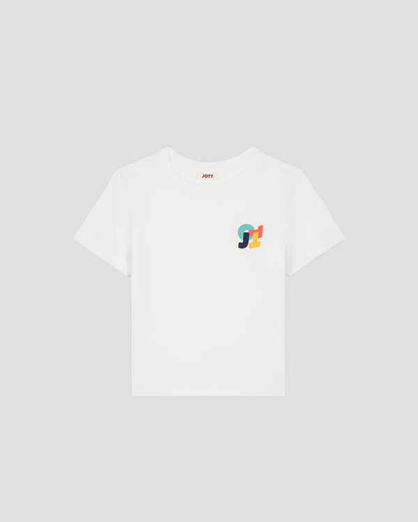 Jott T-shirt En Coton Blanc Prado Mono