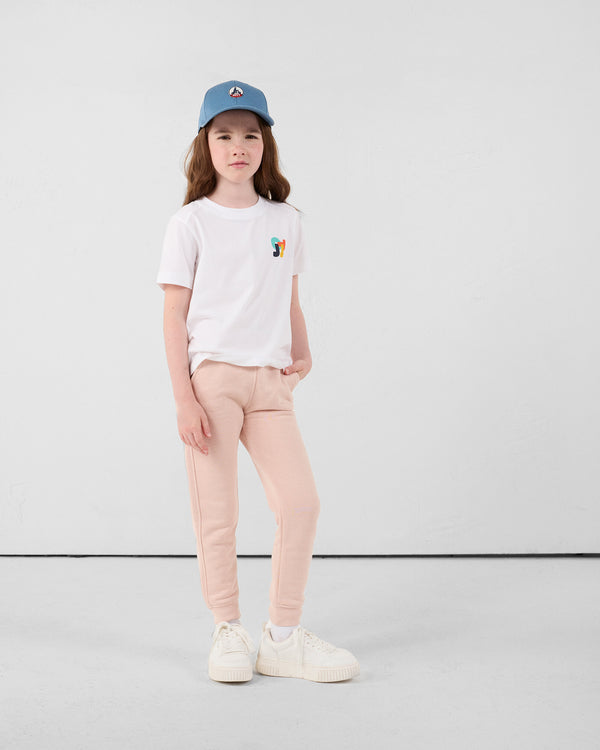 jott T-shirt en coton Blanc Prado mono