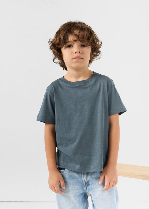 Jott T-shirt Enfant à Col Rond Bluestone Pio