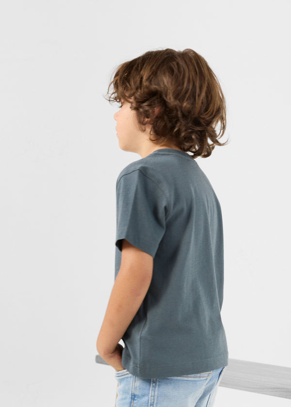 Jott T-shirt Enfant à Col Rond Bluestone Pio
