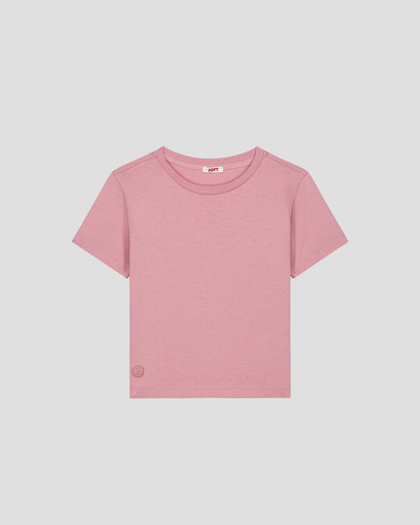 Jott T-shirt Enfant à Col Rond Rose Antique Pio
